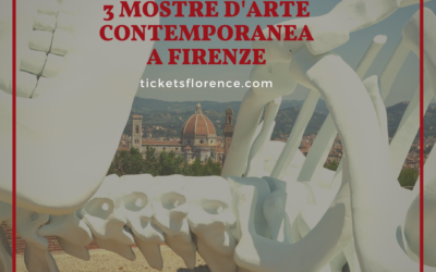 Arte contemporanea a Firenze – 3 mostre nella culla del Rinascimento