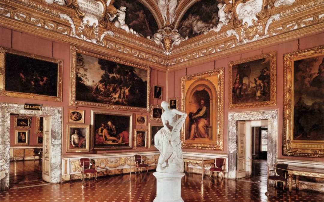 la quadreria della galleria palatina a palazzo pitti