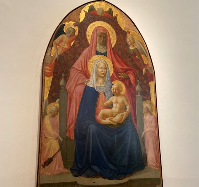 Sant'Anna Metterza di Masaccio e Masolino da Panicale