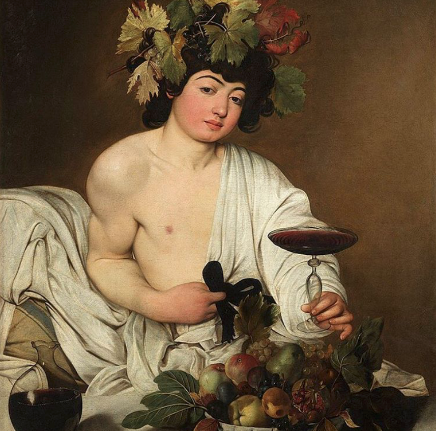 Il Bacco di Caravaggio alla Galleria degli Uffizi