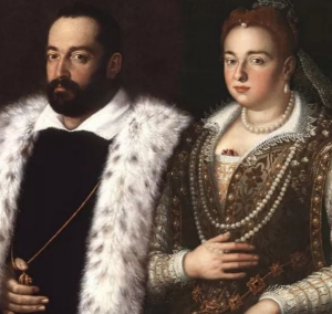 Francesco I De'Medici e sua moglie Bianca Cappello - photo by @toscana_con_ida